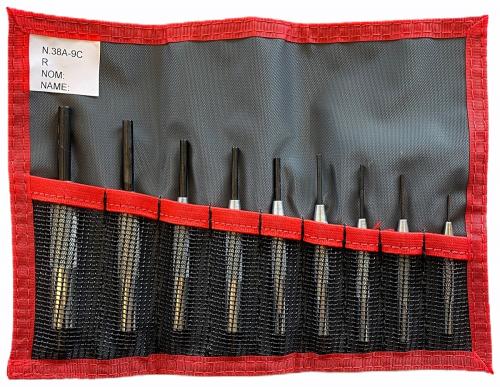 Facom 251A.JT6 pinndornssats 1,0-6,0mm (9st)