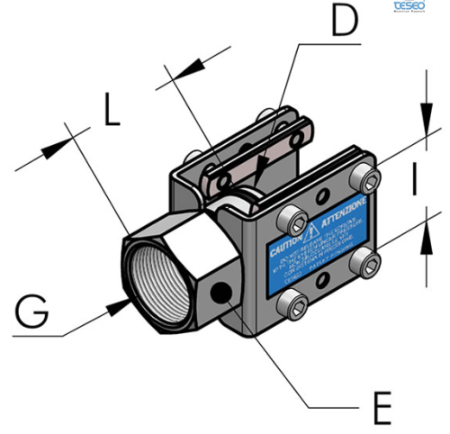 Teseo HBS32 Ansl. inv g1''