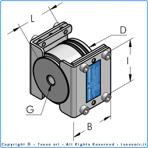 Teseo HBS50 Ansl. inv g1/2"BSP
