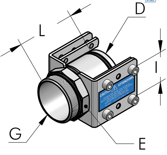 Teseo HBS50 Ansl. utv g2''BSP