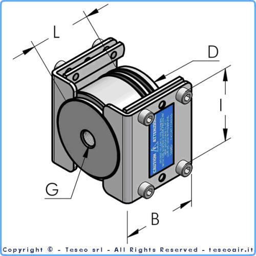 Teseo HBS80 Ansl inv g1/2"BSP