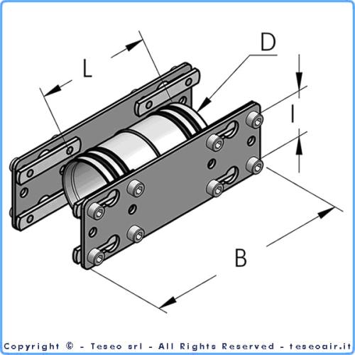 Teseo HBS110 Rak skarv