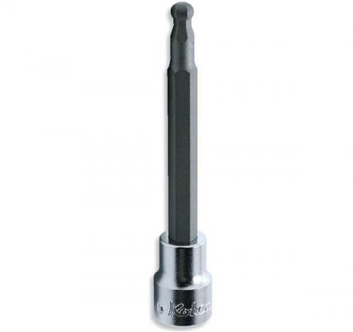 Koken 3/8" insexhylsa med kula 3-8mm (100mm)
