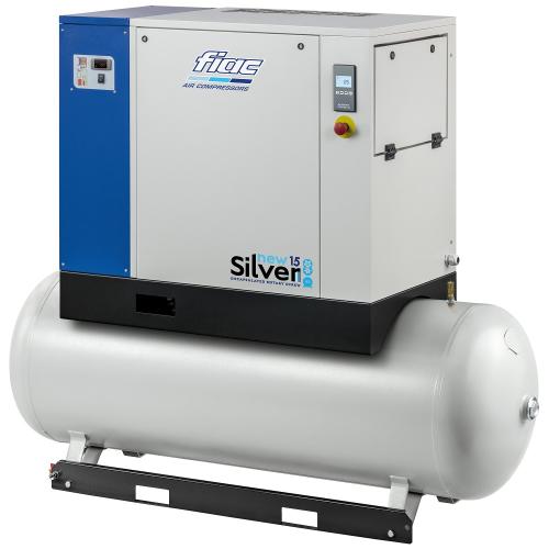 Fiac New Silver 15/270 skruvkompressor med kyltork