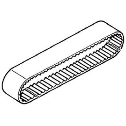 Monti MBX reservdel drivrem "tooth belt"
