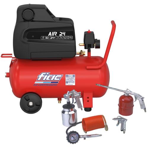 Fiac XSS 228 kompressor oljefri 1-fas (med kit)