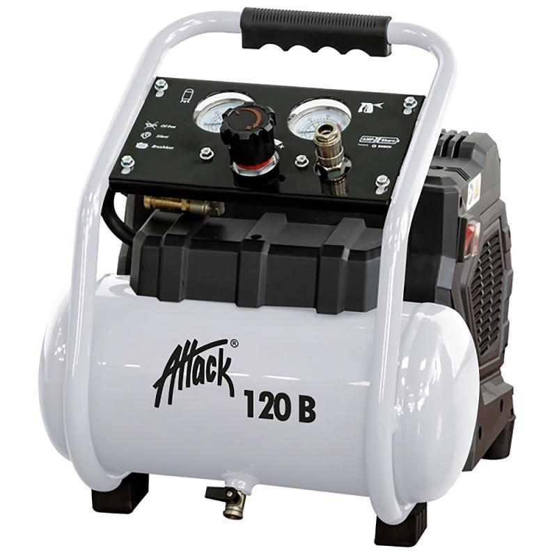 Attack 12B Kompressor oljefri 1-fas (batteridriven)