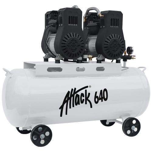 Attack 640 Kompressor oljefri 3-fas