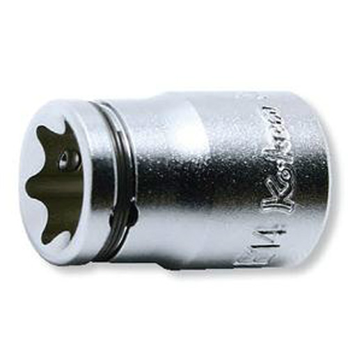 Koken 3425(2B) 3/8" torxhylsa "nut-grip" E10-E20