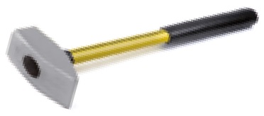 A-MAG Rostfri slägga glasfiberskaft