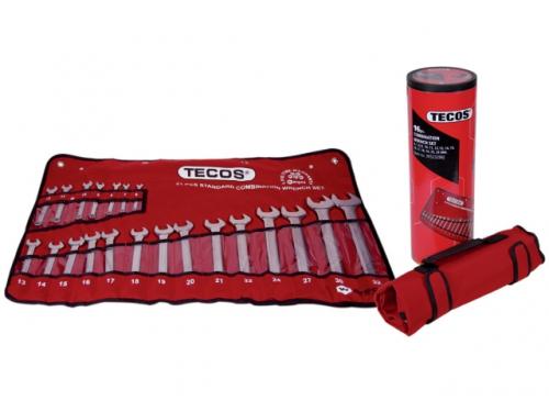 Tecos U-ringnyckelsats T-CW 12pt