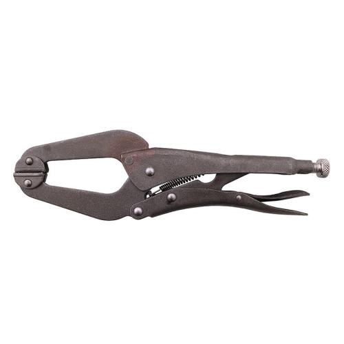 WLDPRO D14NS Svetstång kompakt C-typ ledade smala spännplattor (obehandlad)