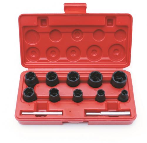 "Twist socket" bultutdragarhylsor för skadade bultskallar