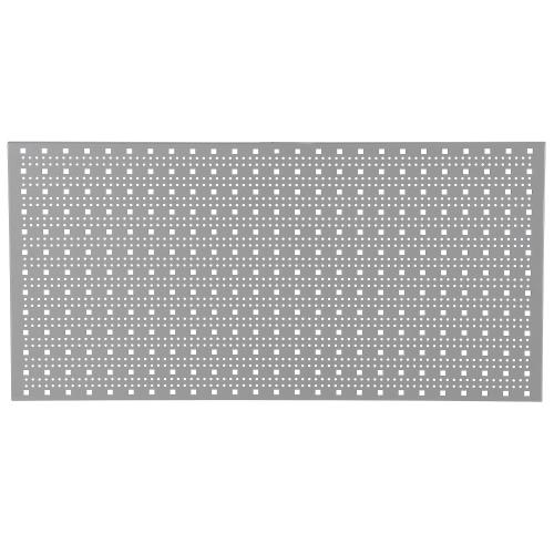 Verktygspanel perforerad grå (fyrkantiga hål)