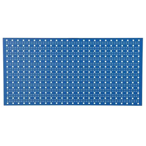 Verktygspanel perforerad blå (fyrkantiga hål)