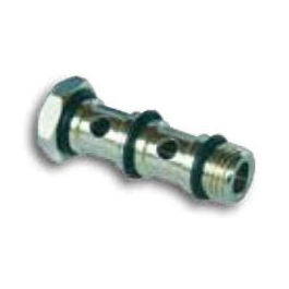 D8 1/4 dubbel hålskruv utv.