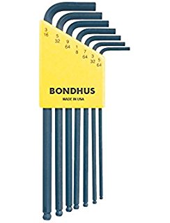 Bondhus BLX insexnyckelsats med kula, TUM
