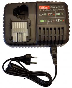 Techway batteriladdare 230V 10,8-18V 3.0A