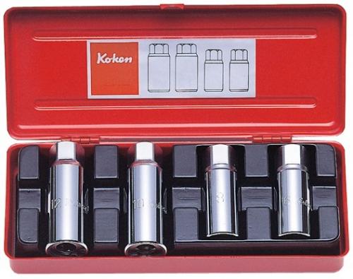 Koken 4211A Pinnbultsutdragare sats 1/4-1/2" (4st)