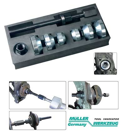 Müller-Werkzeug lagerdemonteringsverktyg universal
