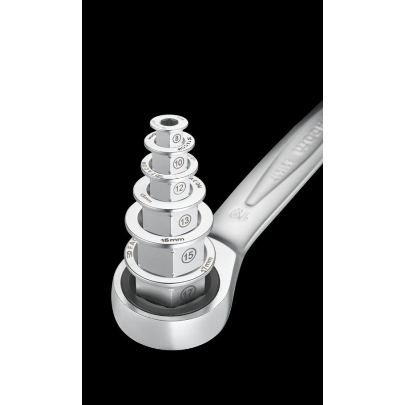 thumbnail image 2 of Facom 464.MKIT 9-Piece Ring Adaptor Set – Reduction Bushes For Ratchet Handles 2 of 4
