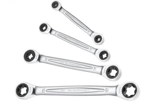 Facom 464TX.J4PB - Ringspärrnyckelsats Torx E6-E24