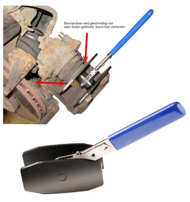 Bromskolvsverktyg