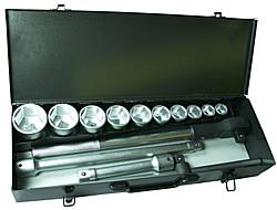 Tecos hylsnyckelsats 3/4" 14 delar 22-50 mm