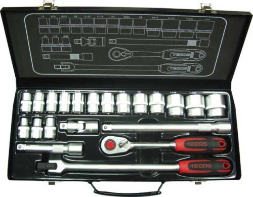 T-421  hylsnyckelsats 1/2" i TUM 21 delar