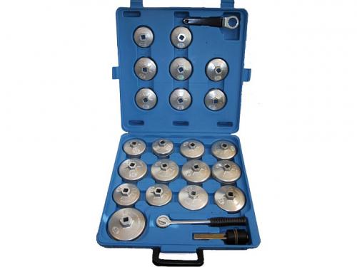 oljefilterhylssats Aluminium 23delar