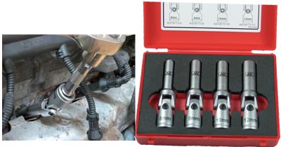 AST Glödstiftshylsats 3/8"