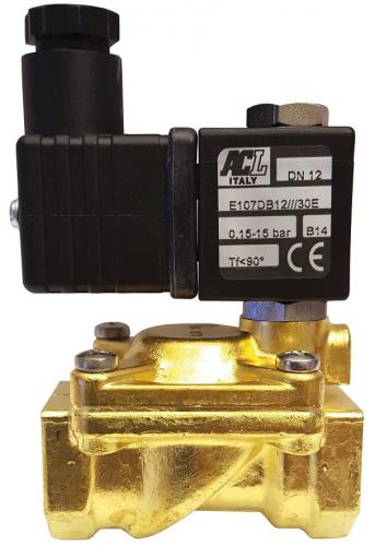 ACL Magnetventil 1/8" 230V 16bar stängd