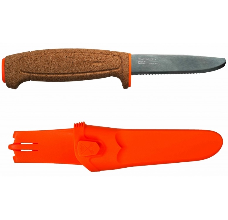 ​Morakniv® Floating knife, sjö- & vattenkniv, trubbig spets, tandat blad