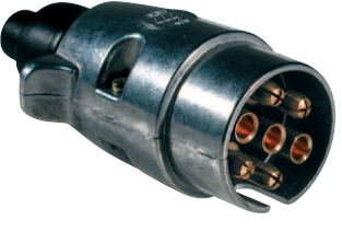 Stickpropp aluminium, 7-polig