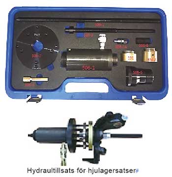 Navavdragarsats hydraulisk 17ton