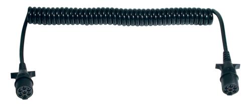 KABELSPIRAL PUR 7-POL ISO1185 ISO 1185, D=20mm L=3.5m PLAST