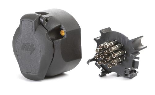 Kontaktuttag 12V 13-polig