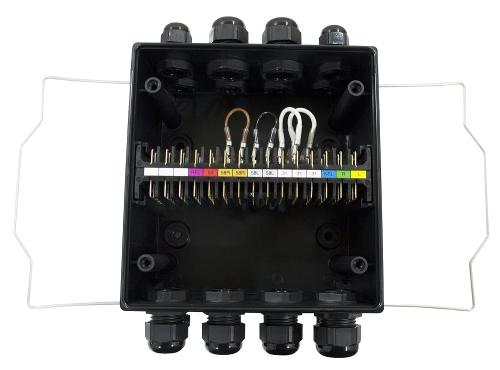 KOPPLINGSBOX IP69K 16 ST INGÅNGAR