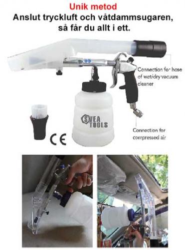 Luftdrivet rengöringsset