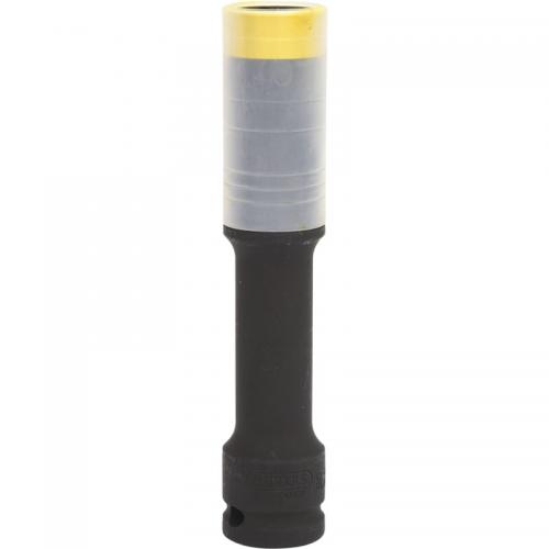 Tunn hjulmutterhylsa 19 mm, 1/2" driv