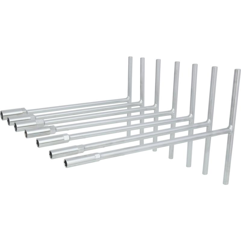 KS-Tools T-handtag 6pt hylsor lång 8-14mm, sats