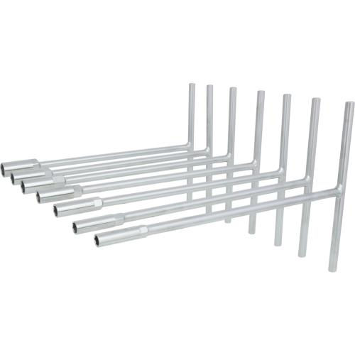 KS-Tools T-handtag 6pt hylsor lång 8-14mm, sats