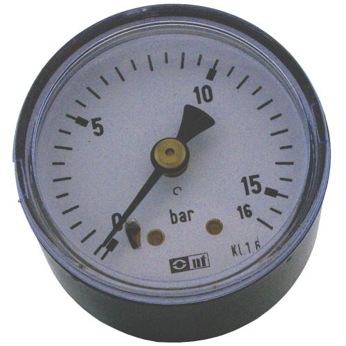 Manometer 40mm 16bar 1/8" utv g.
