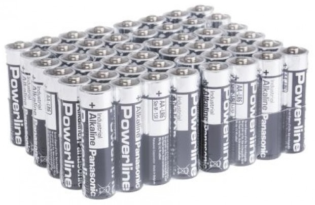 Panasonic Powerline industrial AA-batteri (48-pack)