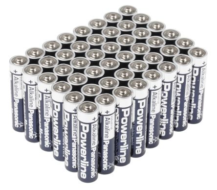 Panasonic Powerline industrial AAA-batteri (48-pack)