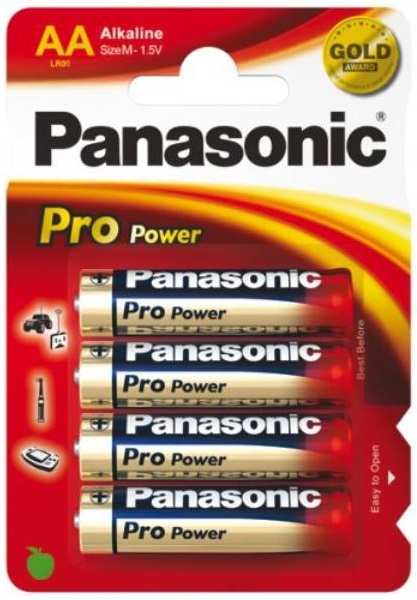 Panasonic Pro Power Gold AA-batterier (4-pack)