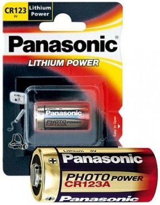 Panasonic Lithium Power CR123A (1-pack)