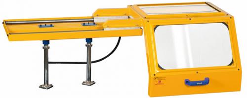 Maskinskydd "Mini-1" med glidskena