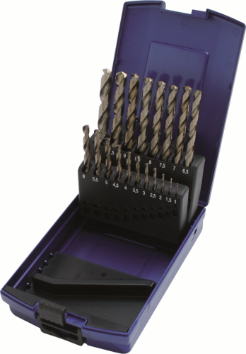 Borrsats 1-10X0,5 X-slipad Cobolt ABS-kasett