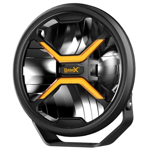 BaseX Lights fjärrljus, extraljus LED 9" 2x40W, 2x20W